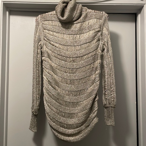 Missoni tan lame sweater